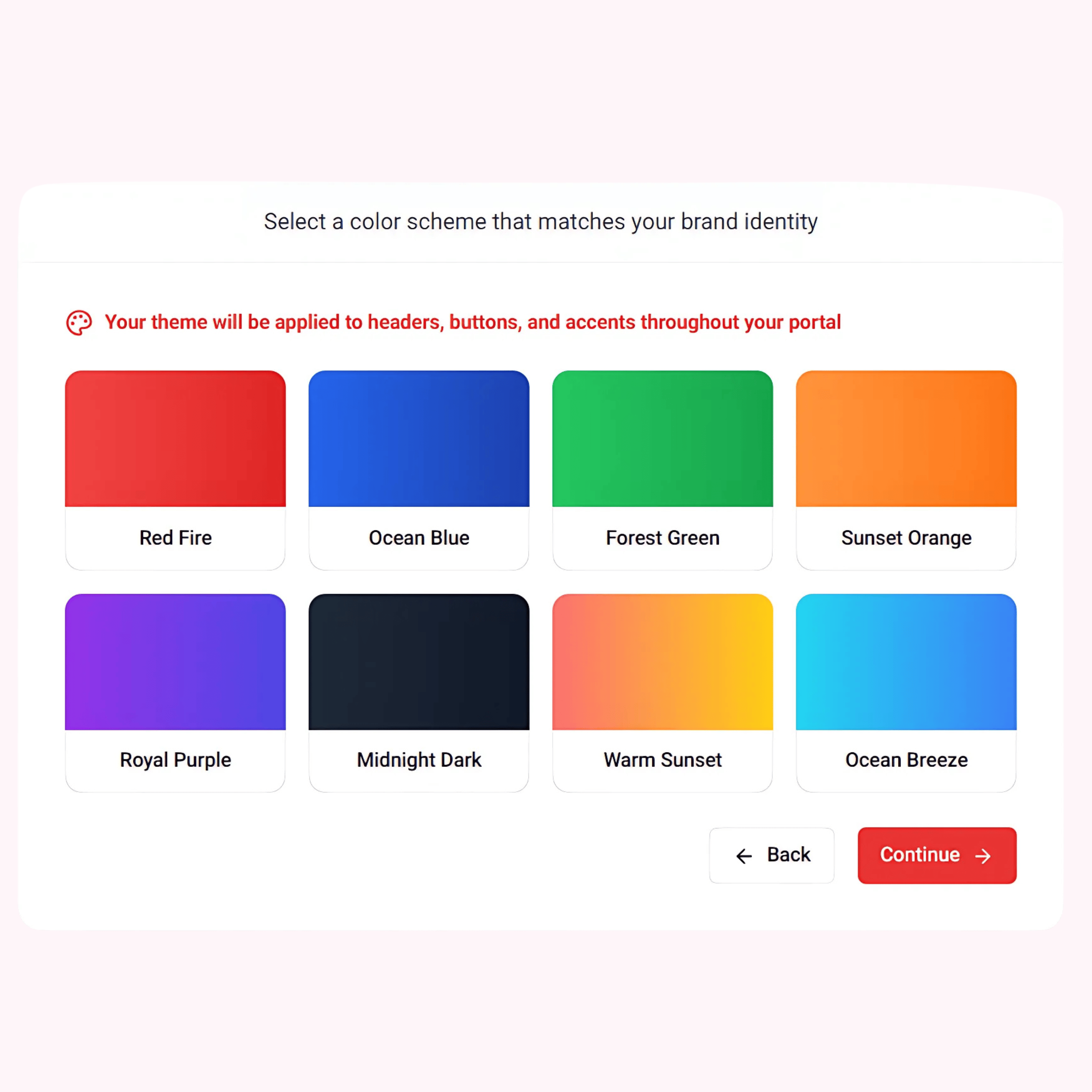 Choose Your Color Theme