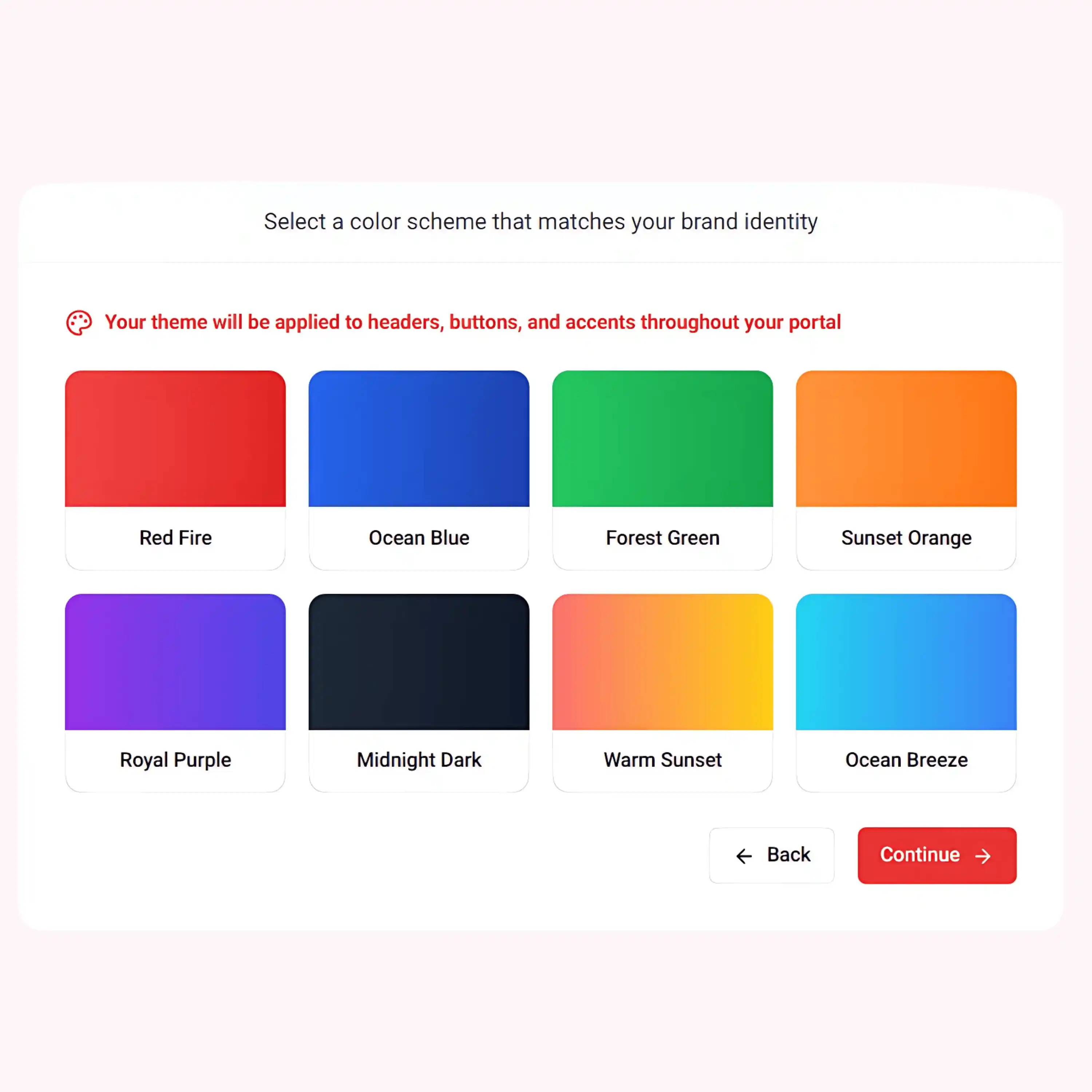 Choose Your Color Theme